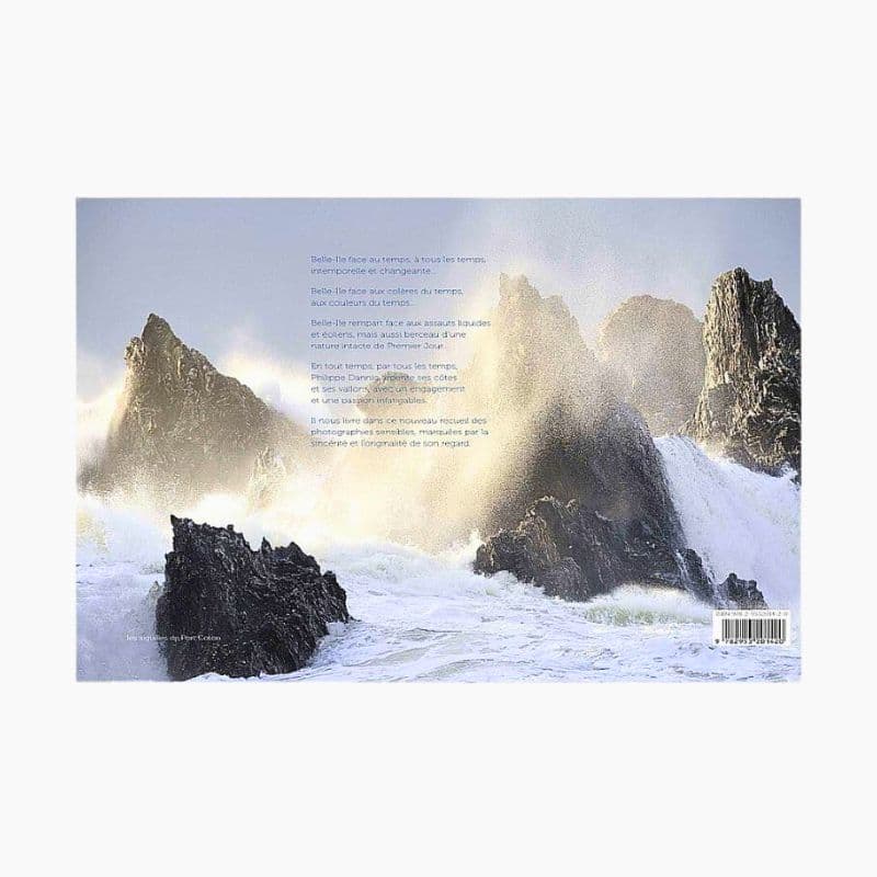 Livre "Face au temps à Belle île"