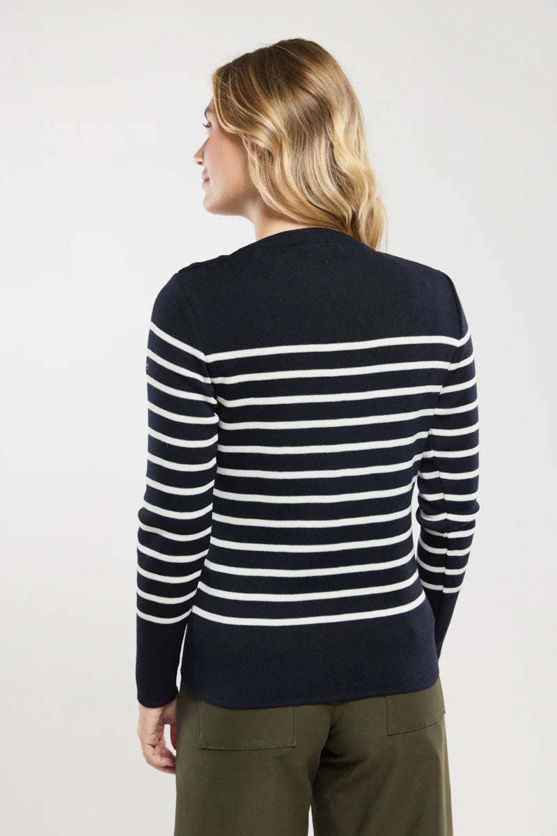 Pull Marin rayé Paimpol 
