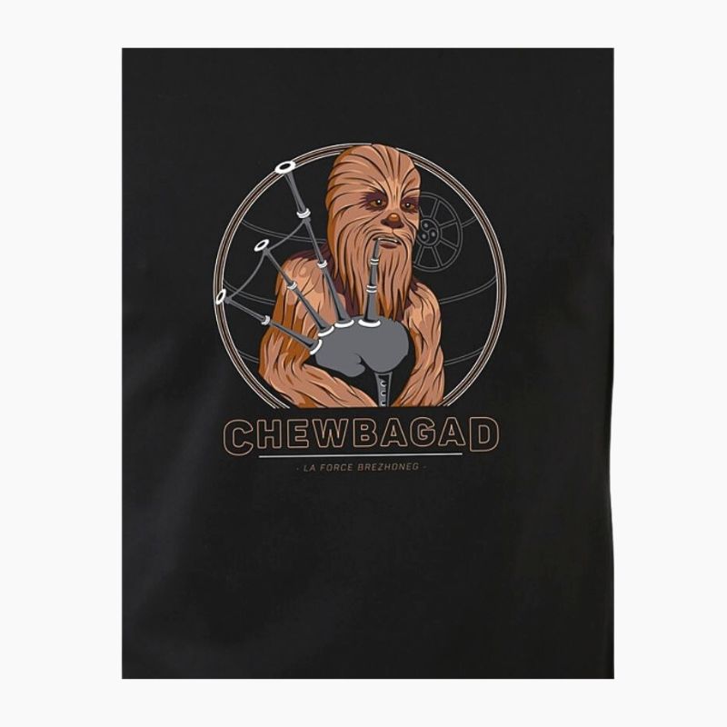 T-Shirt Chewbagad Homme - À l'Aise Breizh