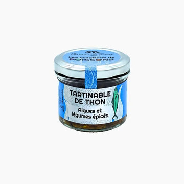 Tartinable de Thon, Algues et Légumes Epicés