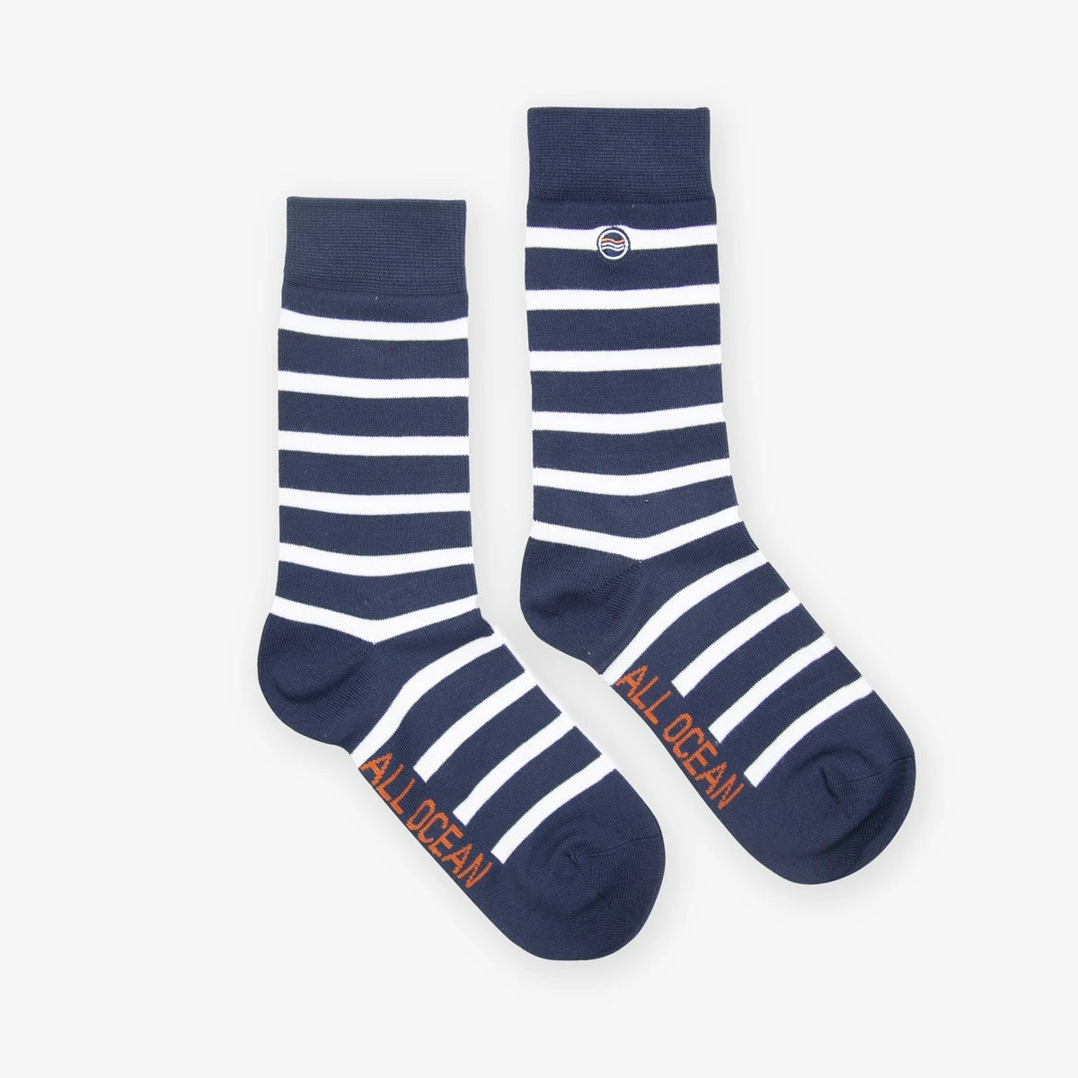 chaussette-sabord-marine-ecru