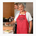 Tablier Super Maman Bretonne rouge
