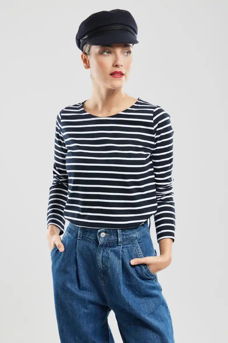 mariniere-plozevet-coton-leger-rich-navy-blanc