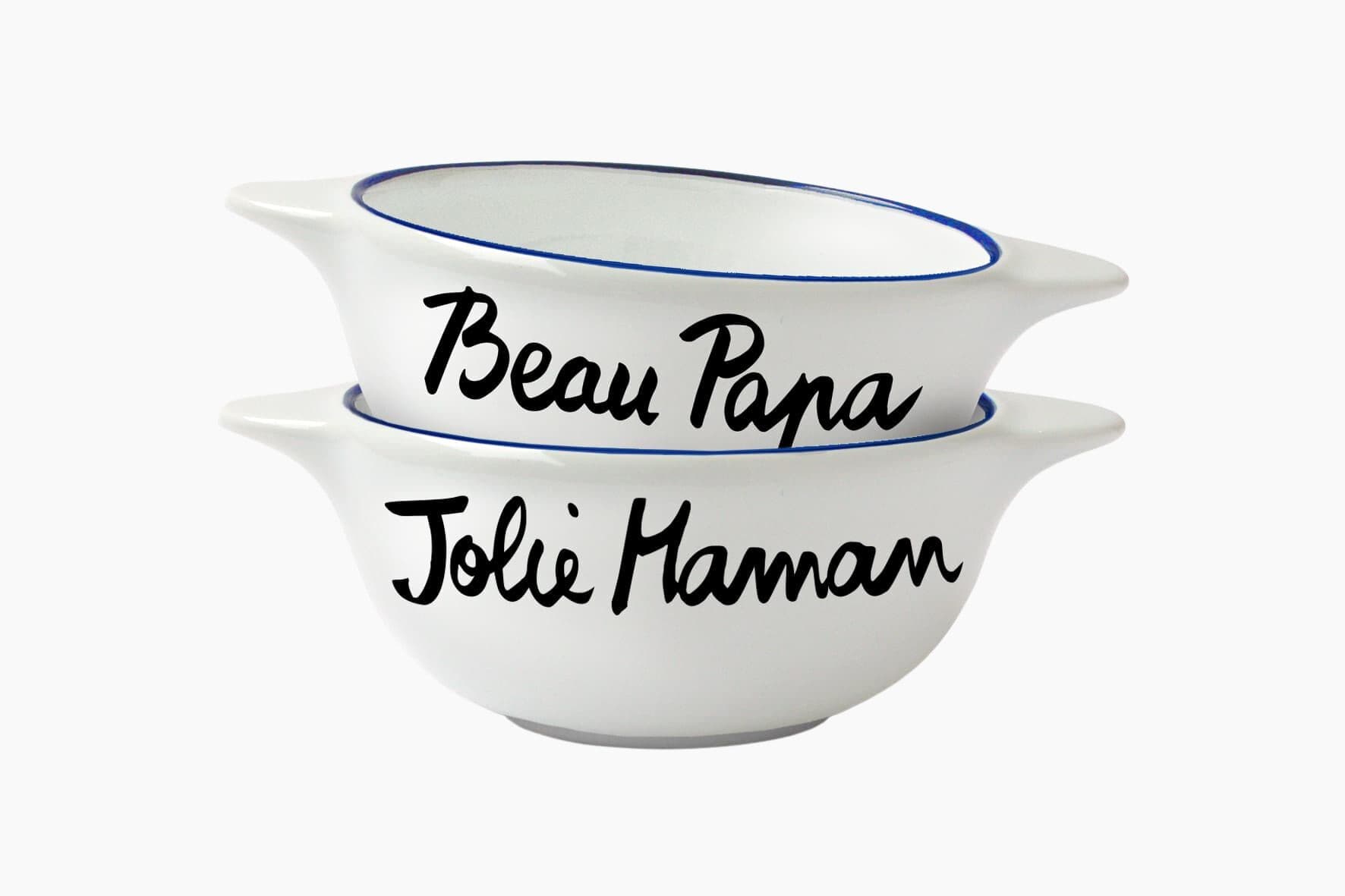 Bol Breton en Faïence - Jolie Maman et beau papa