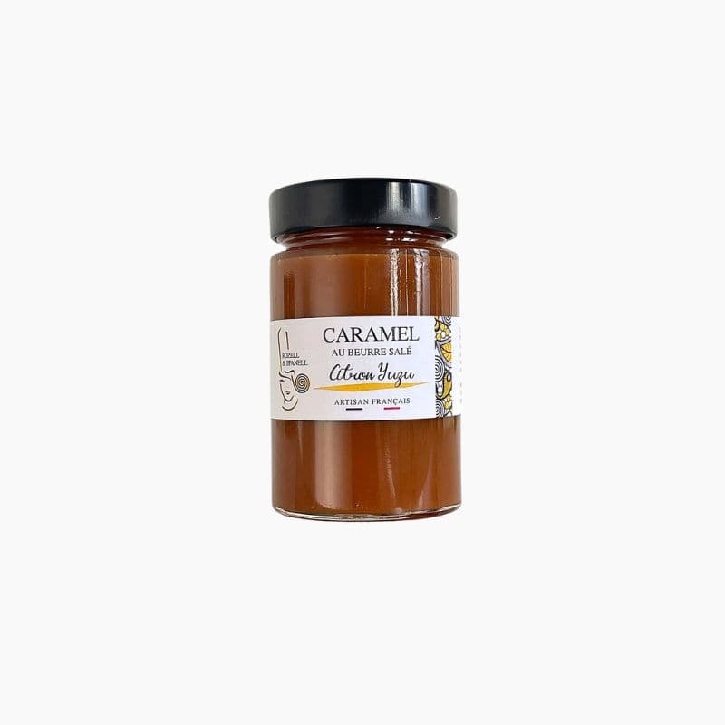 Crème Caramel au Beurre Salé et Citron Yuzu