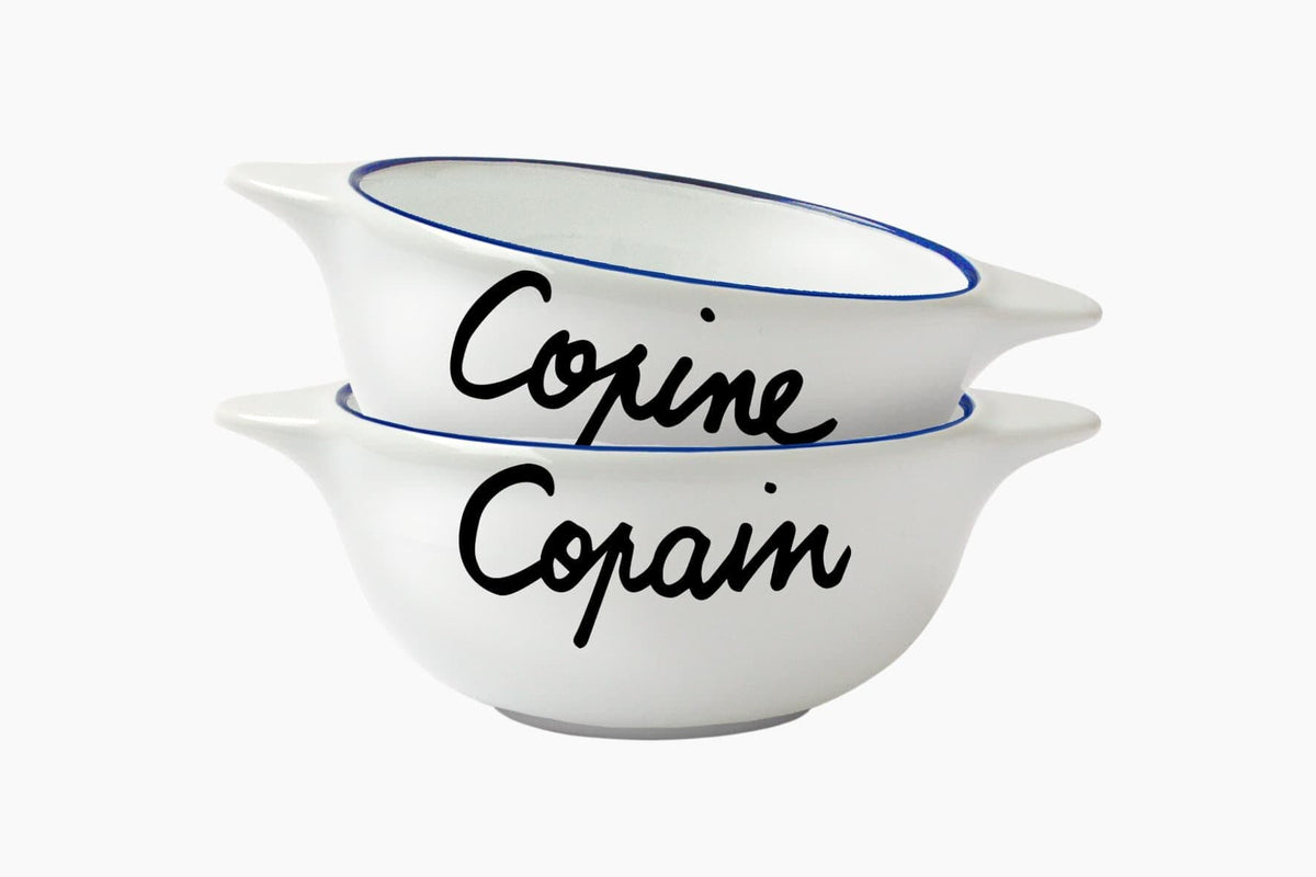 Bol Breton en Faïence - Copain et copine