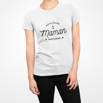 T-Shirt Meilleure Maman Bretonne
